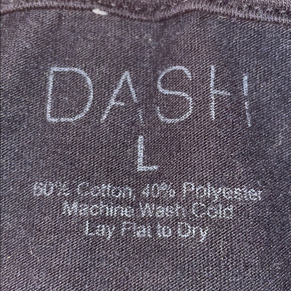 💚SALE💚
 Kardashians “DASH” black vneck🖤 - Picture 4 of 4